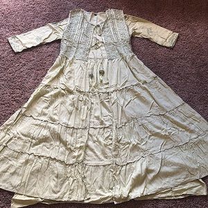 Indian Long Wedding Gown- Dress